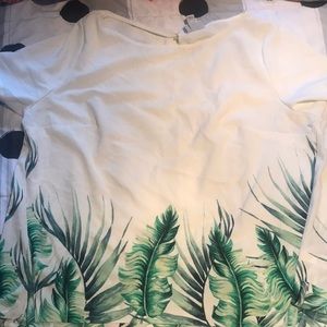 Ava & Viv greenery blouse